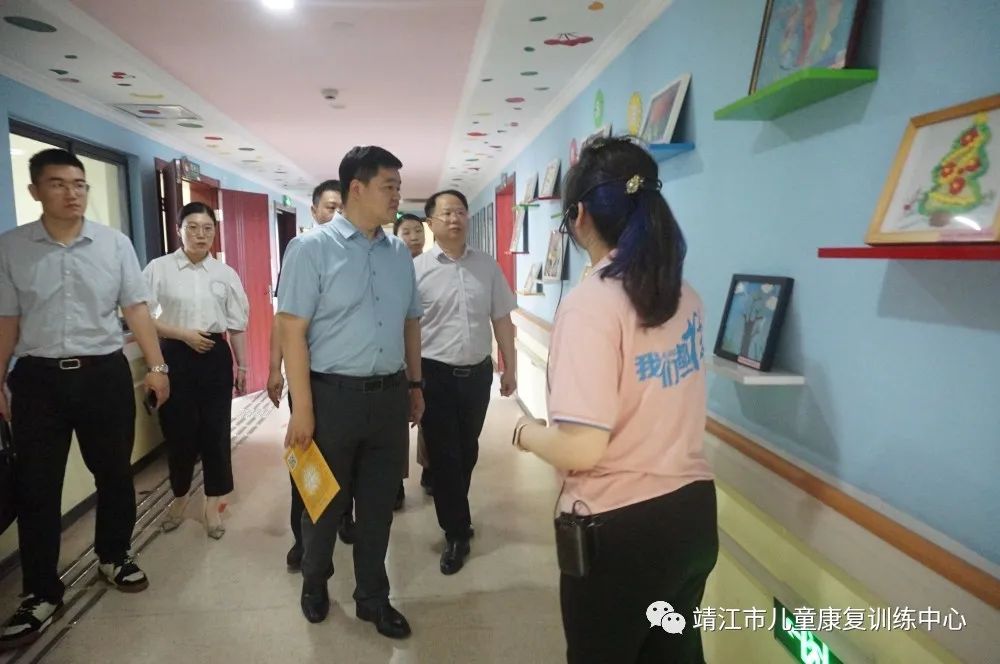 【儿康快讯】靖江市政府副市长李爽莅临靖儿康调研指导工作(图7)