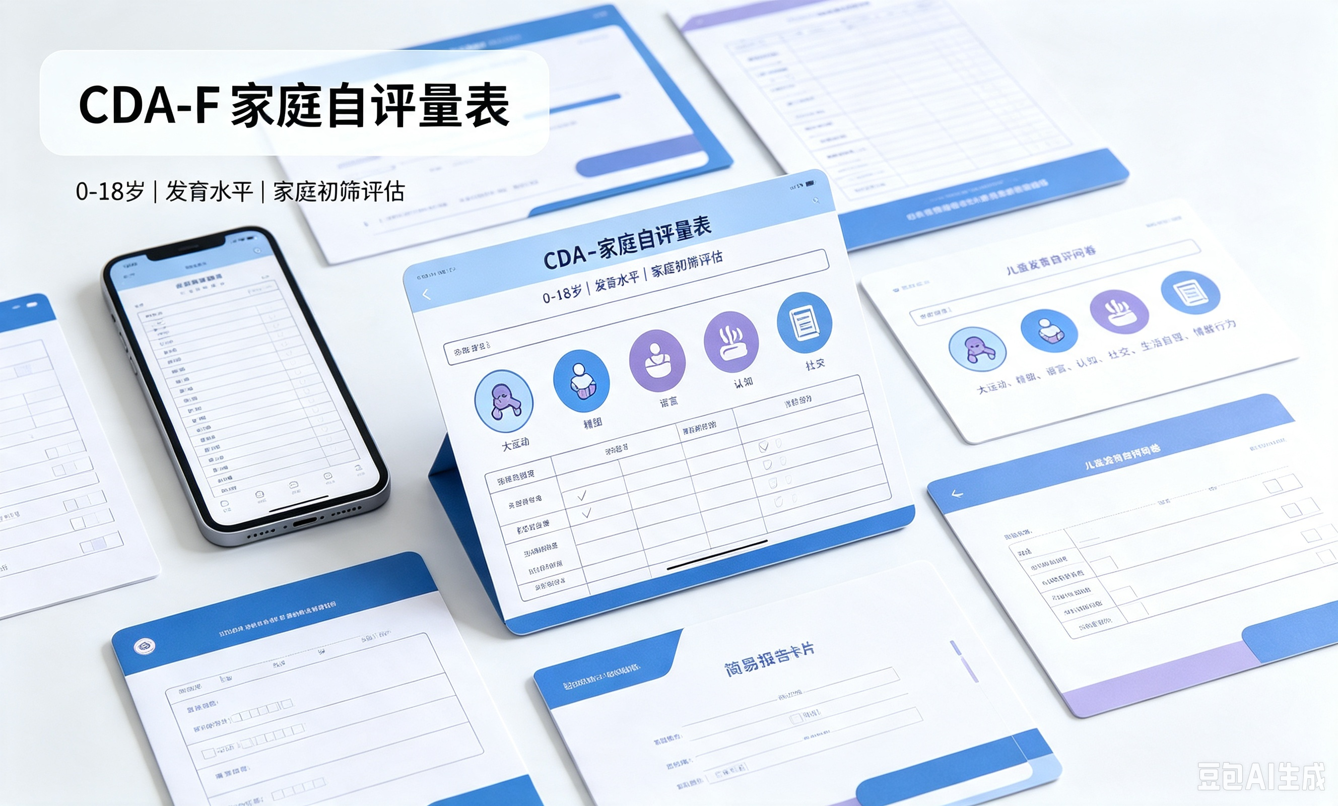 CDA‑F 家庭自评量表
